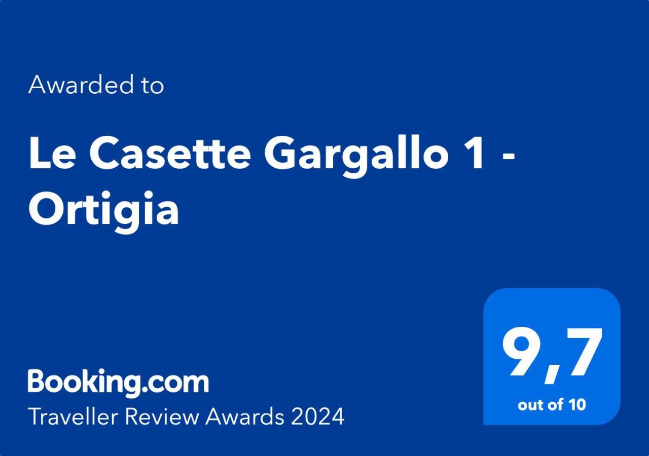 Le Casette Gargallo 1 - Ortigia Syrakusa Exteriör bild